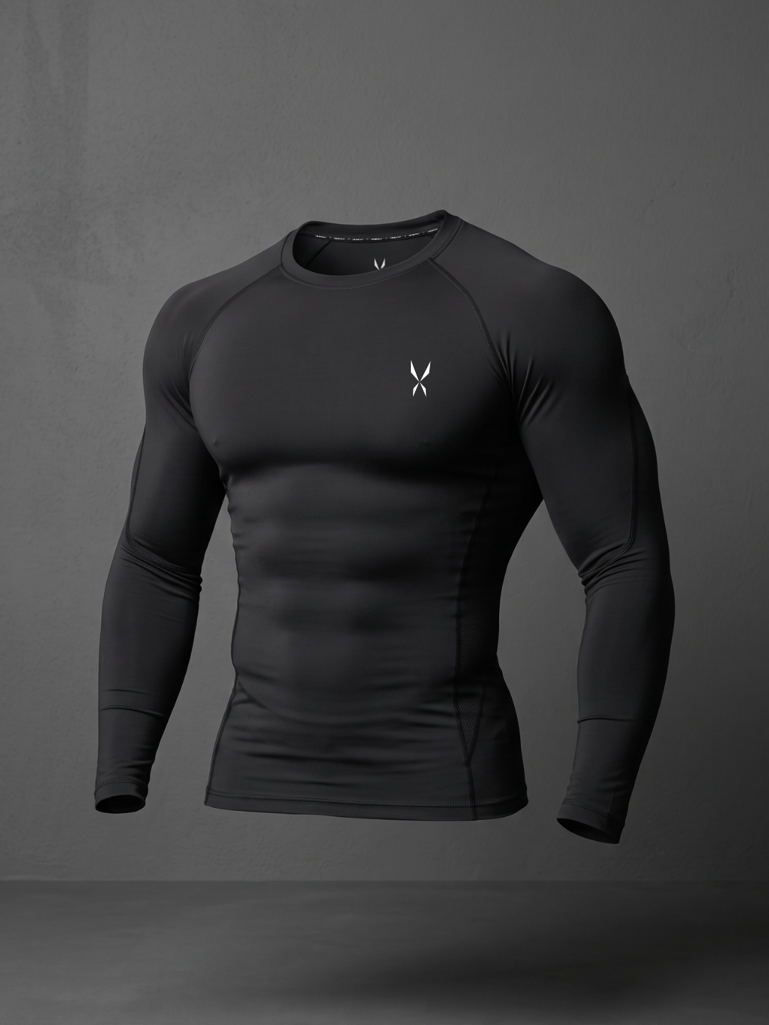 Compression Long Sleeve Shirt — Black