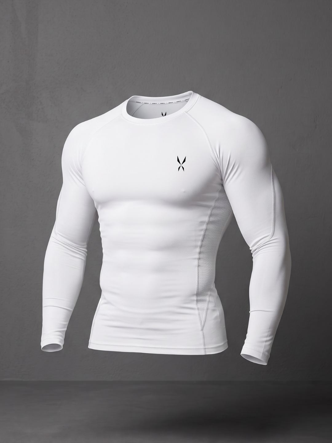 Compression Long Sleeve Shirt — White
