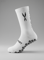 XR SPORT GRIP SOCKS - WHITE