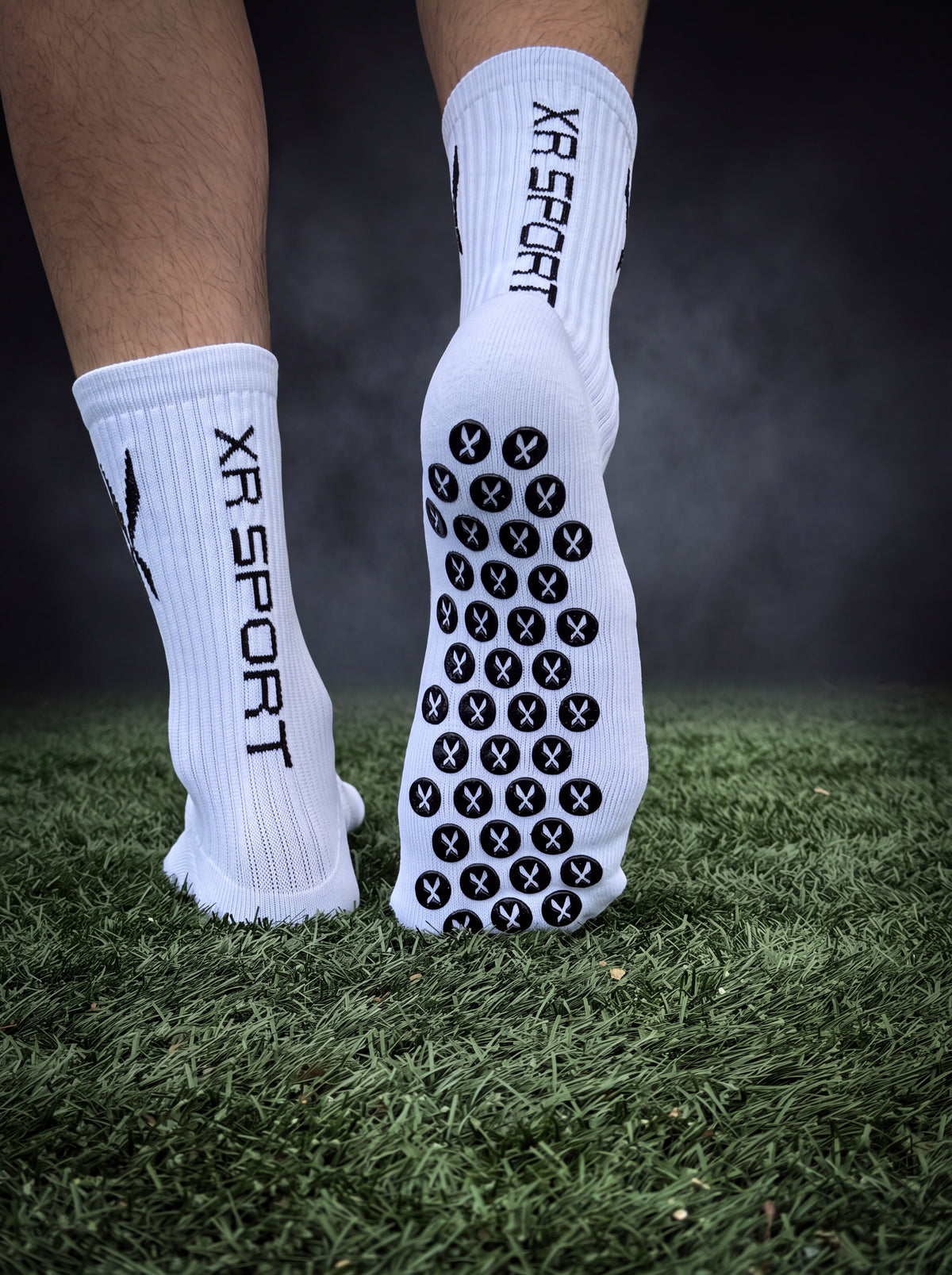 XR SPORT GRIP SOCKS - WHITE (Copy)